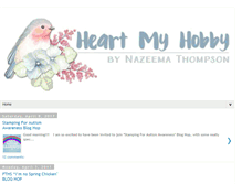 Tablet Screenshot of heartmyhobby.com